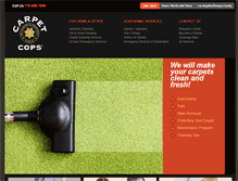 Tablet Screenshot of carpetcops.com